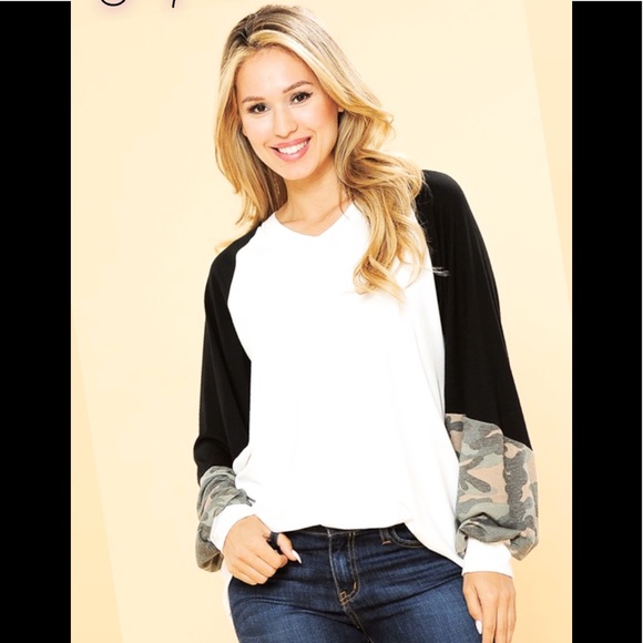 Camo top - Picture 2 of 2